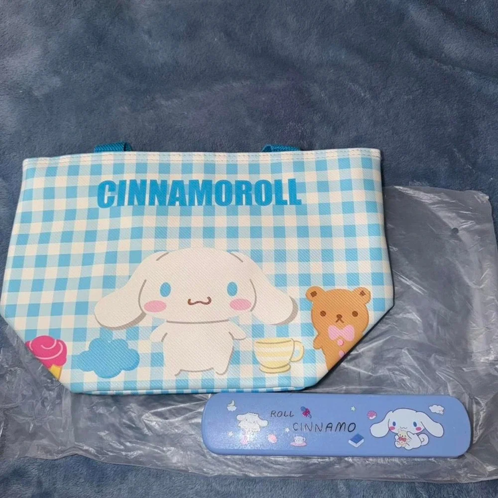 Cinnamoroll blue cutlery set